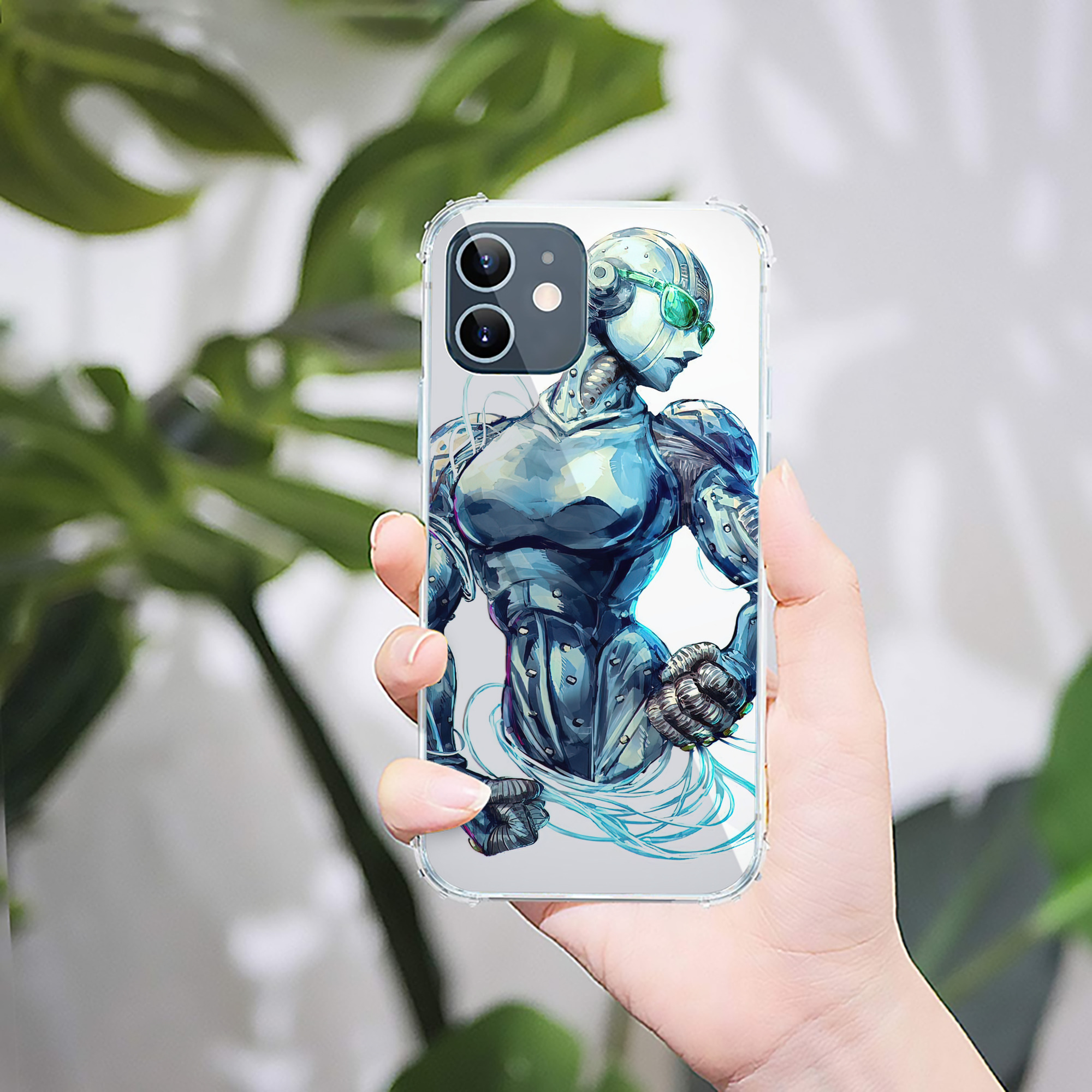 （画像用） ジョジョの奇妙な冒険 JoJo's Bizarre Adventure 【iPhone 12シリーズ対応】透明スマホケース（クリアソフトケース）